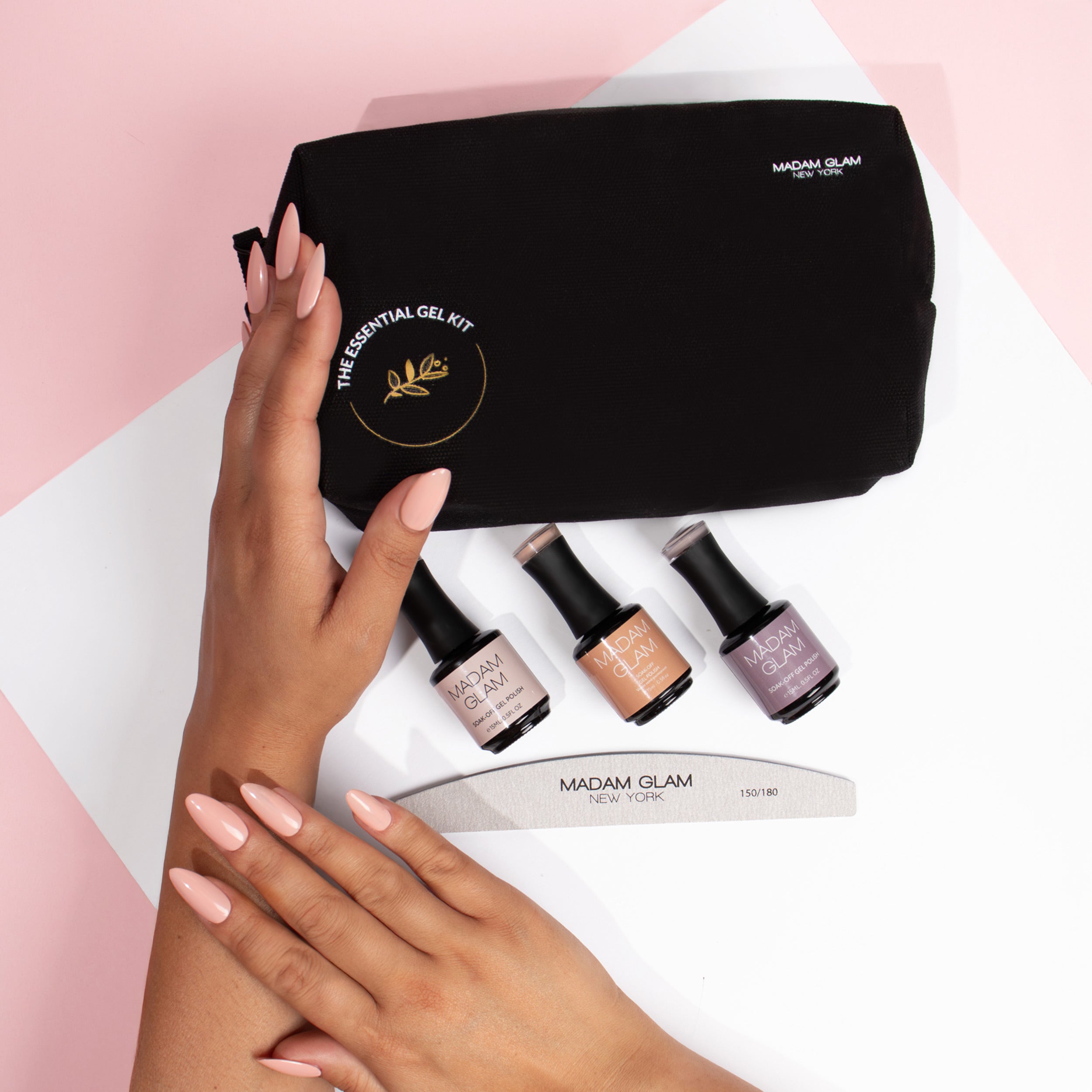 Consumer storefront — bold, immersive, unmistakably Madam Glam.